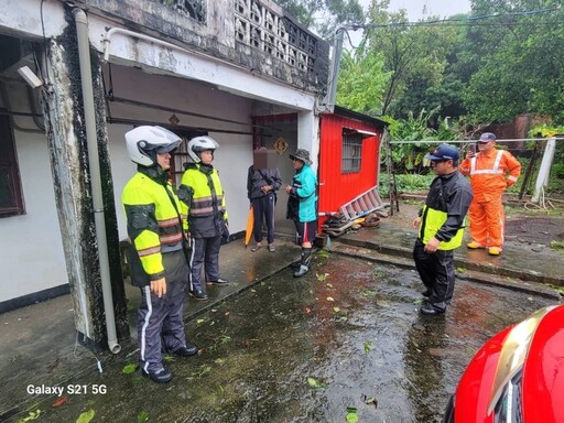 「山陀兒」來襲！ 台東大武警助南興村民預防性撤離