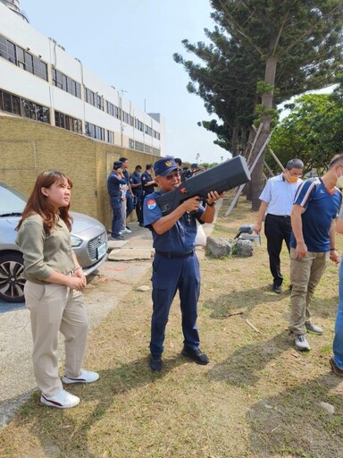 台中港警成立「無人機侵擾防制應變小組」 提升港區自我防護能力