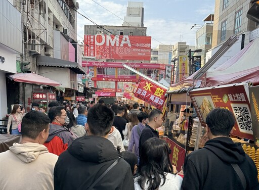 台中商圈營收穩定成長 吸引錢潮以及人潮消費