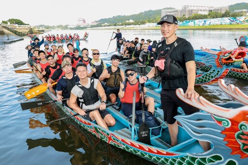臺北國際龍舟錦標賽「壯志同心 破浪前行」 體育局祭江祈福啟動開訓