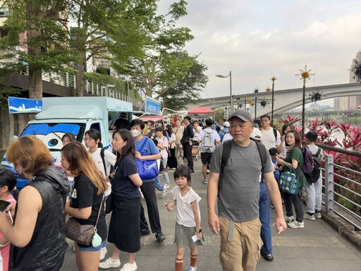 碧潭西岸胖卡市集正式開幕 週六春遊湖畔Chill逛美食!