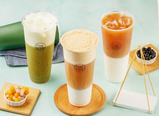 【食尚手搖祭】6款人氣飲品買一送一! 「丘森茶室」必喝40%鮮奶含量奶蓋