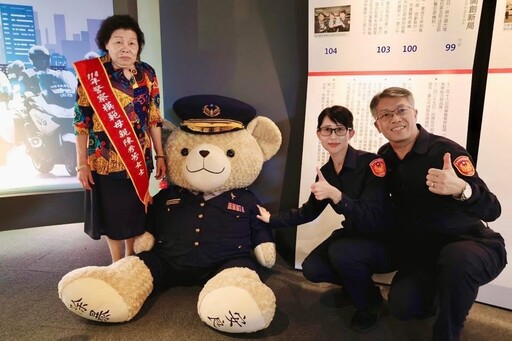 警政署114年警察模範母親,大雅分局警備隊隊長 母親獲表揚
