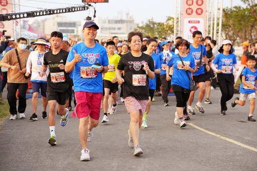媽祖庇佑迎平安、健康路跑樂悠悠 2025正統鹿耳門聖母廟祈福路跑跑進文化與靈性的風景中