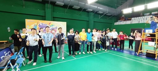 TEAM TAICHUNG 臺中市太陽盃全國羽球錦標賽 開球儀式盛況空前