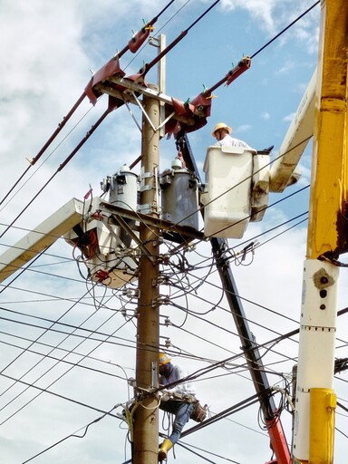台電新竹區處超前前部署電網維護 強化電網韌性與供電穩定讓民眾安心過節
