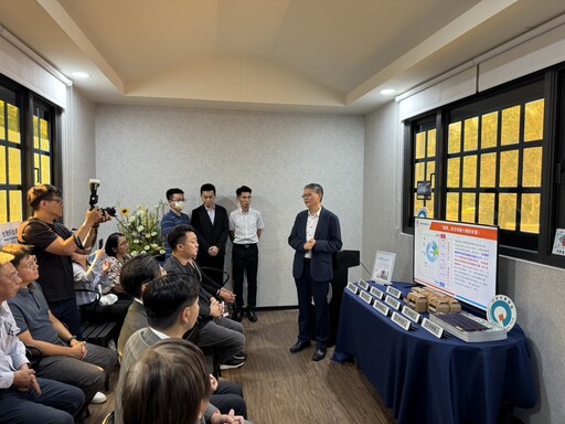 實踐淨零願景與扶植新創成果 中科啟用全台首座鈣鈦礦零碳概念建築打造第三代太陽能示範場域