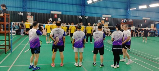 飛翔羽球獅子會首屆羽球賽事 中科活力熱鬧登場