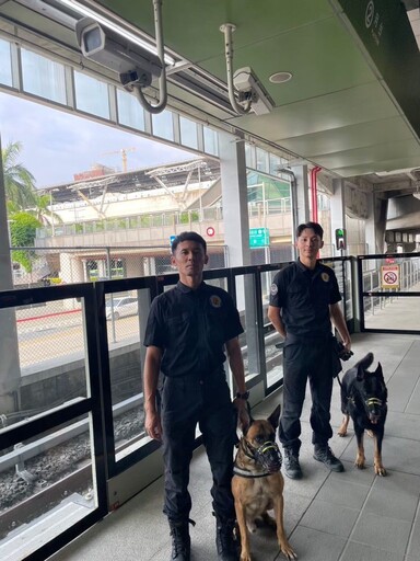 警犬Audi與Ninja榮退 投入溫馨家庭展開幸福第二人生