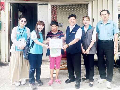 新竹郵局x台灣郵政協會 展開關懷慰問獨居長者暨協助改善居住環境公益活動