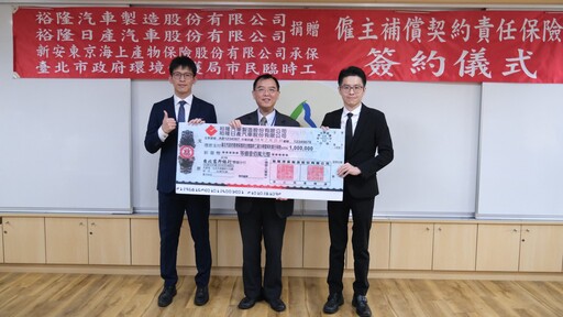 企業善行撐基層！台北市逾千名臨時工獲保險與安全裝備