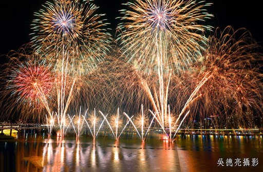 台北「大稻埕夏日節」壓軸煙火秀璀璨登場
