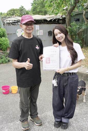 啦啦隊女神禾羽化身動保志工 與粉絲攜手守護浪浪