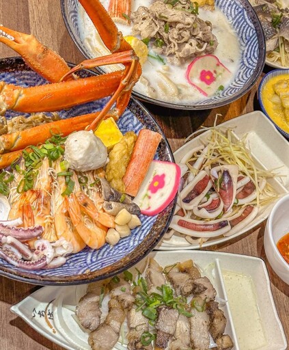 霸氣螃蟹海鮮粥最低109元還有小菜飲料吃到飽！ 台中高CP值深夜美食新寵兒掀起新熱潮