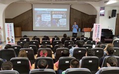 新北消防跨域結合宜蘭文化 誠信X識詐X揭弊前進聖母護校廉能誠信宣導！