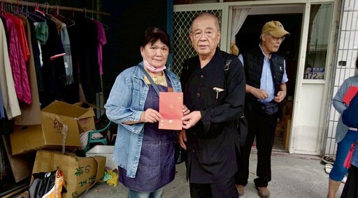 第45次前進災區 前進黨主席楊悟空等友愛心捐物資