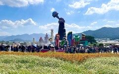 人潮爆發!臺中國際花毯節突破百萬參觀人次 農特產品銷售飆破1500萬元