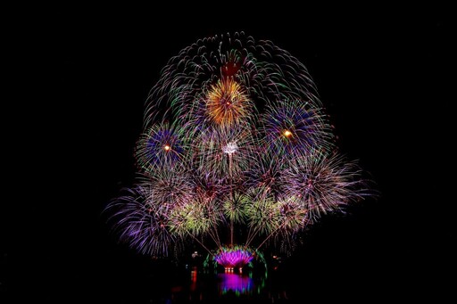 NTSO國家級演出登場日月潭 420秒煙火秀劃下華麗句點