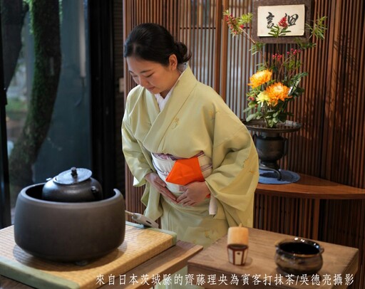 日本留台女大生的茶道盛饗 抹茶、三線、和服秀