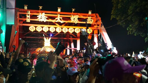 大甲媽祖鑾轎抵西螺 張麗善迎駕籲中央效法媽祖正念助民解困