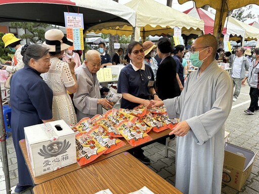 慈濟「共善傳愛.募心募愛」園遊會登場 匯聚愛心送暖災區