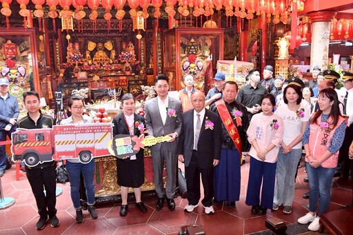 蔣萬安出席慈祐宮媽祖聖誕大典 感謝廟方長年公益與文化貢獻
