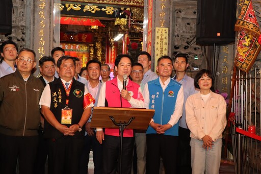 白沙屯媽祖徒步進香啟程 賴清德總統參拜致贈匾額