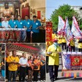 蕭太傅遶境彰顯王爺信仰深厚根基 彰化花壇市區接駕人潮綿延不絕