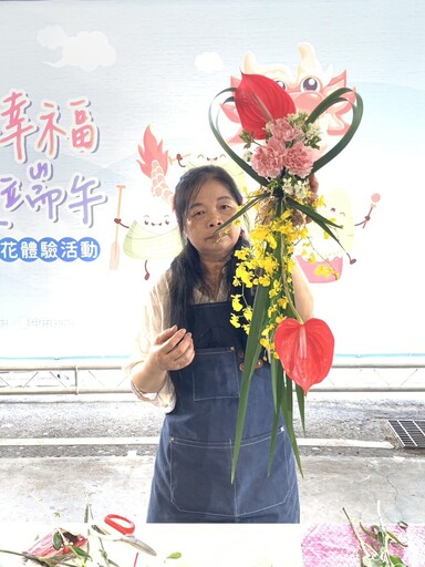 端午花藝香韻繞台中 傳統結合創意打造節慶限定美學