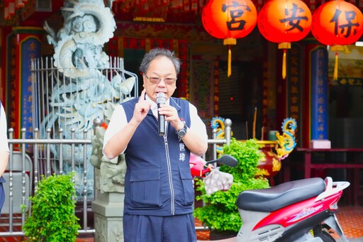 沙鹿公明里巡邏車老舊 中市府補助添購新車提升里隊巡守戰力
