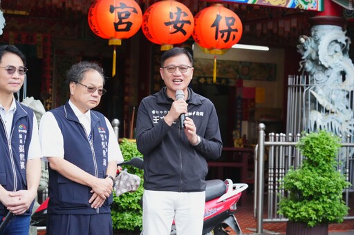 沙鹿公明里巡邏車老舊 中市府補助添購新車提升里隊巡守戰力