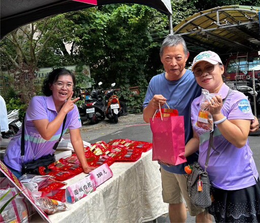 安樂國城商圈舉辦浴佛暨市集活動 融合宗教與地方創生吸引人潮