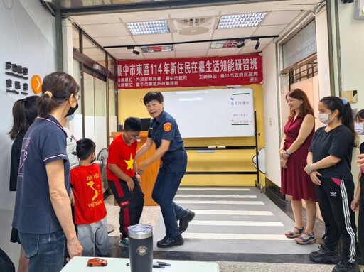 夜市美食變教材 中市東區戶所新住民研習班超接地氣 多元課程助融入在地生活