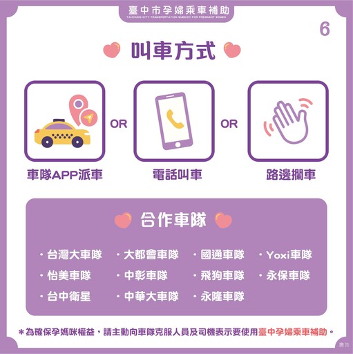 開放1週即破1300人申請! 台中孕婦乘車補助7月上路