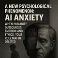 全新的心理現象—AI焦慮（AI Anxiety） 當人類開始外包倫理與情感，你的角色可能被刪除