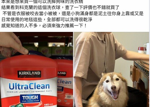 就是這款！除臭去污超猛 好市多洗衣球獲封隱藏寶物