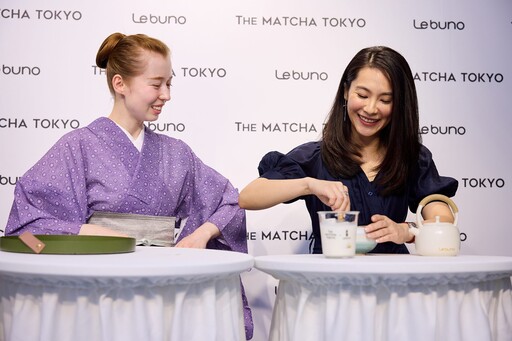 義式冰淇淋 Le Buno 攜手日本的有機抹茶 The Matcha Tokyo 將日式抹茶帶入台灣