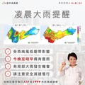 7/28凌晨將有豪大雨 中市啟動三級應變中心 籲市民提高警覺