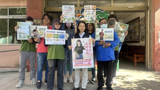 愛心不打烊！ 中市清潔隊接力捐血做公益