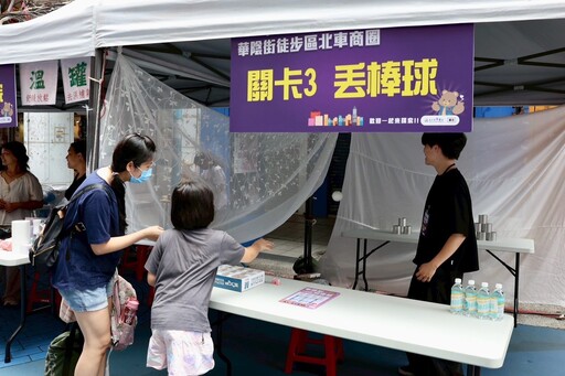 北市華陰街七夕「箱」聚!情侶裝評比、浪漫闖關帶動買氣