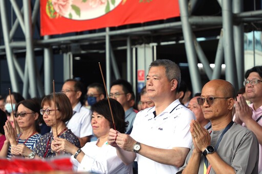 嘉義市府普渡祭典倡環保祭祀 黃敏惠祈願順心安康