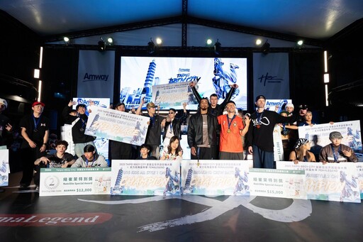 2025 TAIPEI BBOY CITY「安麗盃世界霹靂舞大賽」奧運規格轉播點燃全台舞魂