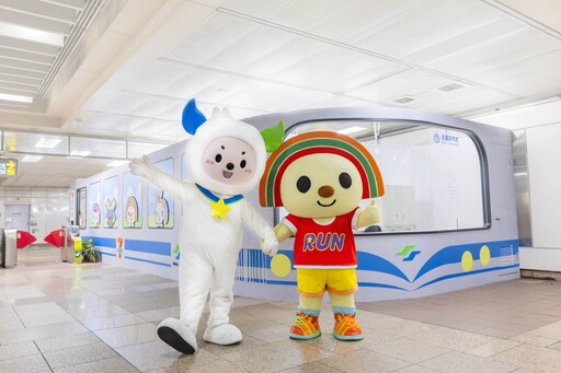 北捷與7-ELEVEN聯名店開幕 台大醫院站打造列車主題便利空間