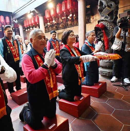 2025彰化縣媽祖祈福文化節聯合祈福典禮 2026年新爐主由芳苑普天宮擔任