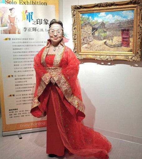 影音/輝之印象李正輝油畫展 臺北市藝文推廣處開展