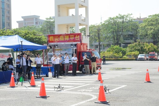 藏識科技與高雄市消防局聯合研發智慧安防無人機 創新消防救災技術