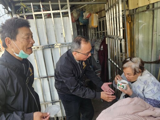 蛇年元宵節 屏東榮服處溫馨關懷榮民眷