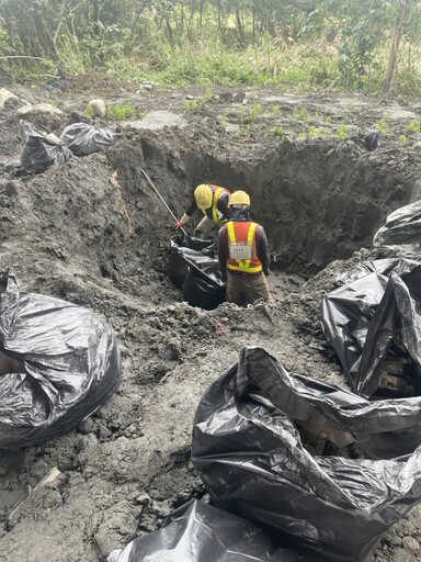 五股疏洪道工程違法營運、掩埋廢棄物 業者重罰送辦