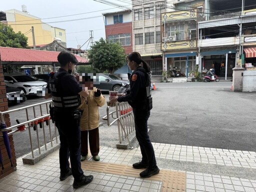 寒冬枋警急送暖 獨居阿婆得溫飽