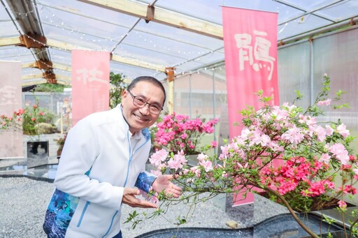 一公里長花卉廊道 萬金杜鵑花展今起登場